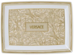 Versace, Barocco Beige, Rectangular platter