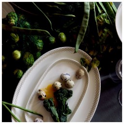 Rosenthal, Jade Glam, Oval platter