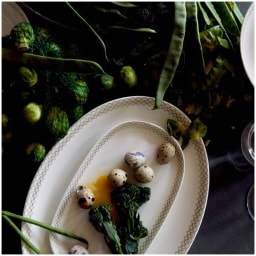 Rosenthal, Jade Glam, Milk & sugar tray