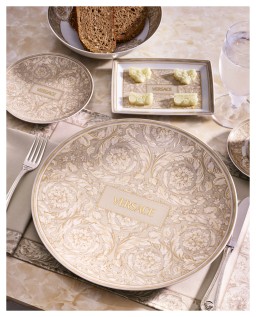 Versace, Barocco Beige, Bread and butter plate