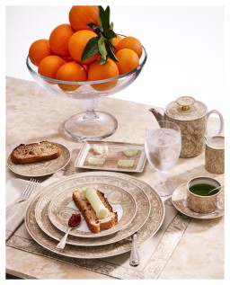 Versace, Barocco Beige, Bread and butter plate