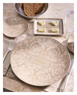Versace, Barocco Beige, Oval platter, small