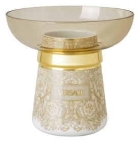 Versace, Barocco Beige, Vase, small, part of a two-piece set