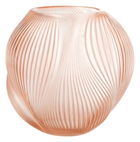 Lalique, Air Alizé, Small vase, coral