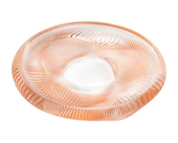 Lalique, Air Alizé, Bowl, coral