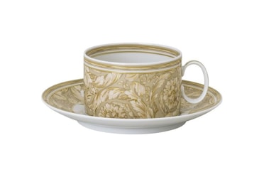 Versace, Barocco Beige, Tea cup & saucer