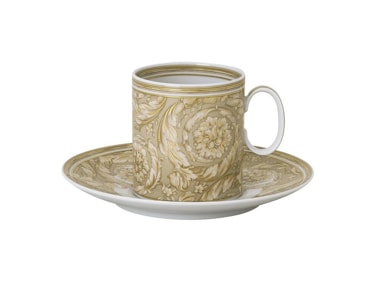 Versace, Barocco Beige, Coffee cup & saucer