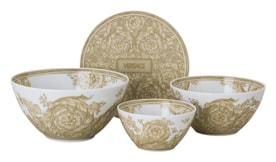 Versace, Barocco Beige, Set of 4 bowls