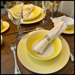 J.L Coquet, Hémisphère Mimosa, Presentation plate