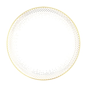 J.L Coquet, Rosace Gold, Pasta plate, small