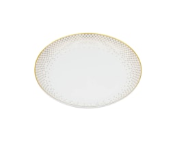 J.L Coquet, Rosace Gold, Pasta plate, small
