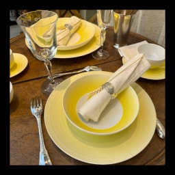 J.L Coquet, Hémisphère Mimosa, Salad bowl, small