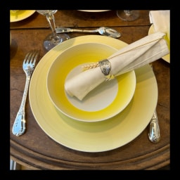 J.L Coquet, Hémisphère Mimosa, Salad bowl, small