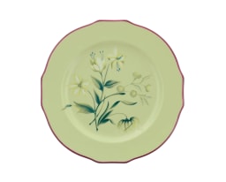 Ginori 1735, Florenza, Dessert plate, acanto green