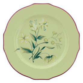 Ginori 1735, Florenza, Dessert plate, acanto green