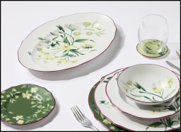 Ginori 1735, Florenza, Dessert plate, acanto white