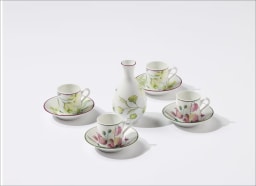 Ginori 1735, Florenza, Set of 2 tea cups and saucers