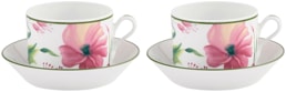 Ginori 1735, Florenza, Set of 2 tea cups and saucers