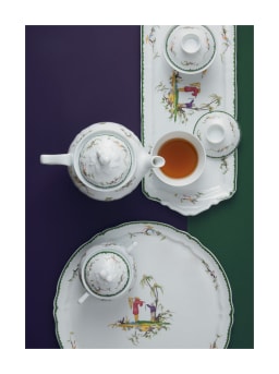 Raynaud, Longjiang, Chinese tea saucer