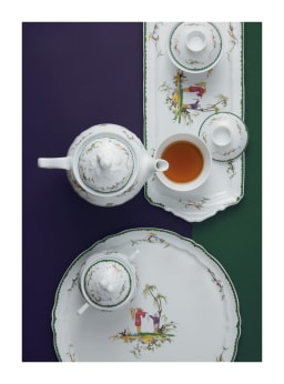 Raynaud, Longjiang, Chinese tea cup lid