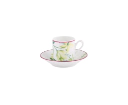 Ginori 1735, Florenza, Set of 2 coffee cups and saucers
