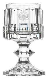 Lobmeyr, Hofburg, Wine glass with Habsburg crest