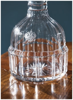 Lobmeyr, Hofburg, Wine decanter with Habsburg crest