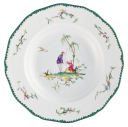 Raynaud, Longjiang, Deep plate with rim, motif №5