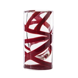 Venini, Cilindro, Sommerso vase, extra large