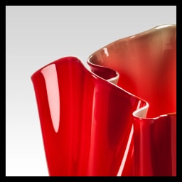 Venini, Fazzoletto, Vase, medium