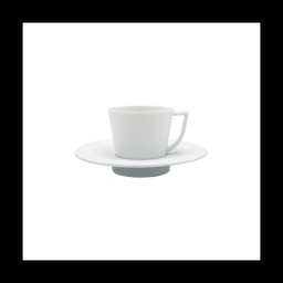 J.L Coquet, Bolero White Satin, Espresso cup