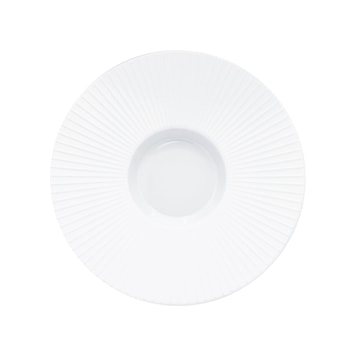 J.L Coquet, Bolero White Satin, Espresso saucer
