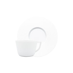J.L Coquet, Bolero White Satin, Coffee cup