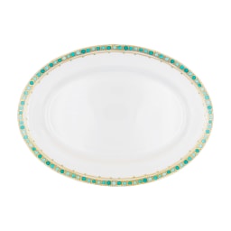 Robert Haviland & C. Parlon, Syracuse Turquoise, Grand dining set for 8 persons