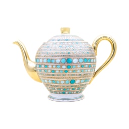 Robert Haviland & C. Parlon, Syracuse Turquoise, Essential set for 6 persons