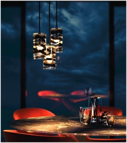 Venini, Art Light, Cilindro chandelier