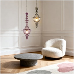 Venini, Art Light, Doge chandelier, grey