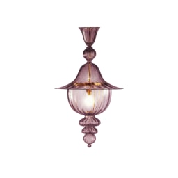 Venini, Art Light, Doge chandelier, amethyst