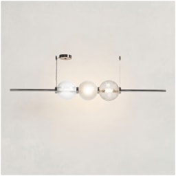Venini, Art Light, Abaco chandelier, white