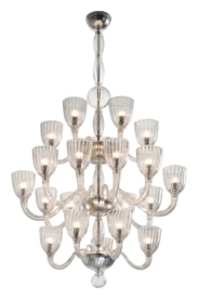 Venini, Art Light, Martinengo chandelier