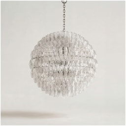 Venini, Art Light, Poliedri sfera chandelier
