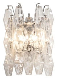 Venini, Art Light, Poliedri wall sconce
