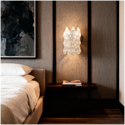 Venini, Art Light, Poliedri wall sconce