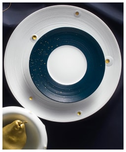 J.L Coquet, Lutèce by Achille Salvagni, Dessert plate