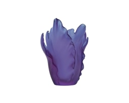 Daum, Tulipe vases, Ultraviolet vase