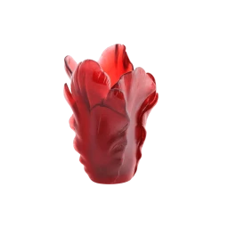 Daum, Tulipe vases, Red vase