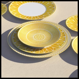 Christofle, Malmaison Riviera, Dinner plate