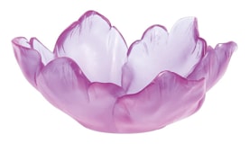 Daum, Tulipe bowls, Ultraviolet bowl, small
