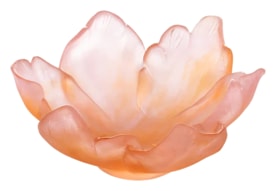 Daum, Tulipe bowls, Amber pink bowl, small