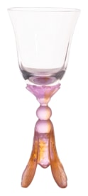 Daum, Or d'Abeille Tableware, Set of 2 wine glasses